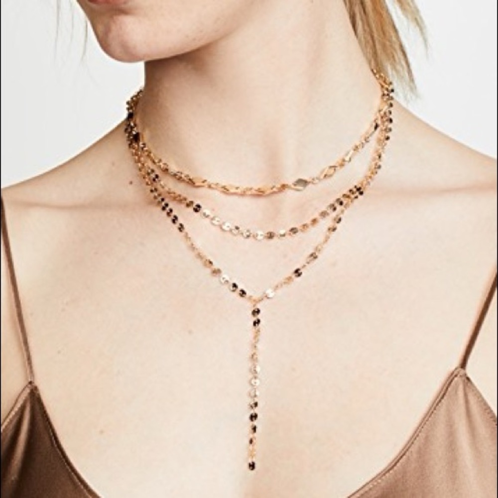 ✨BaubleBar Aimee Layered Y Chain Necklace